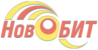 Логотип компании НовоБИТ